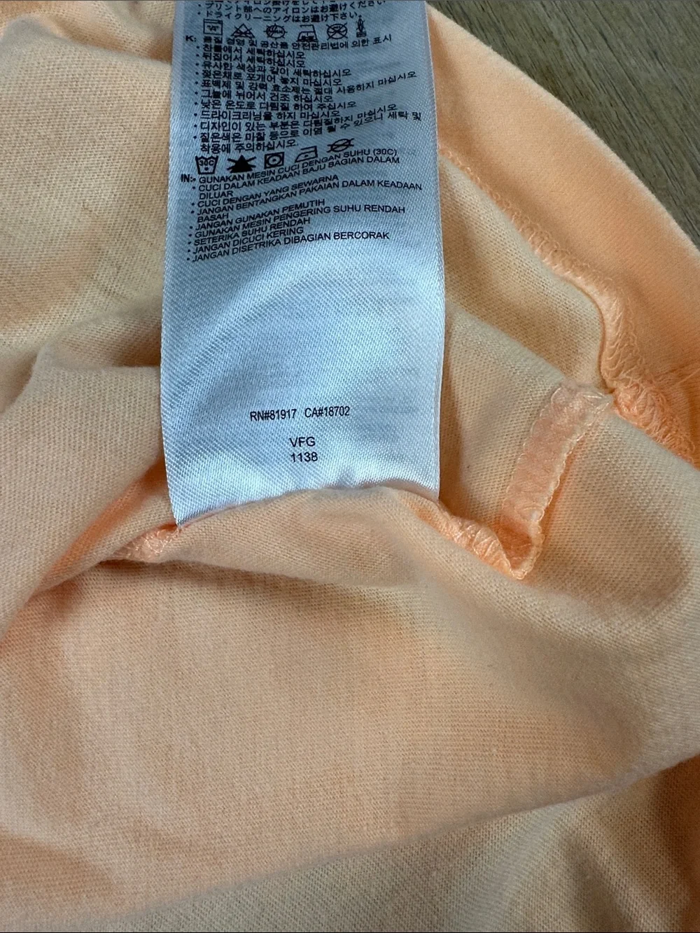 Converse Peach Graphic T-Shirt